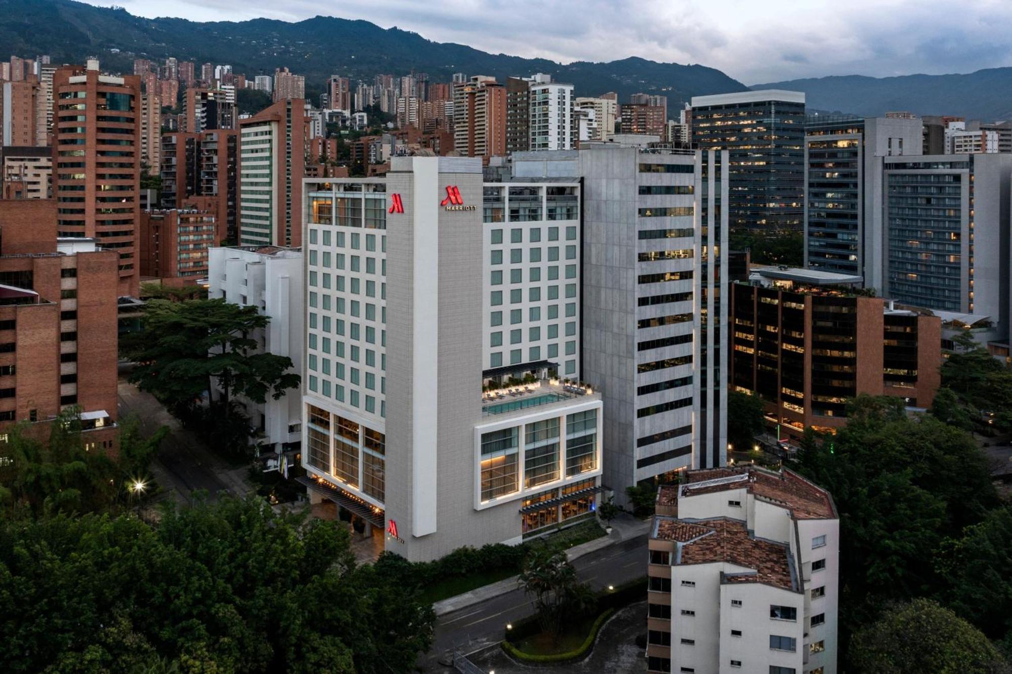 Medellin Marriott Hotel Exterior foto