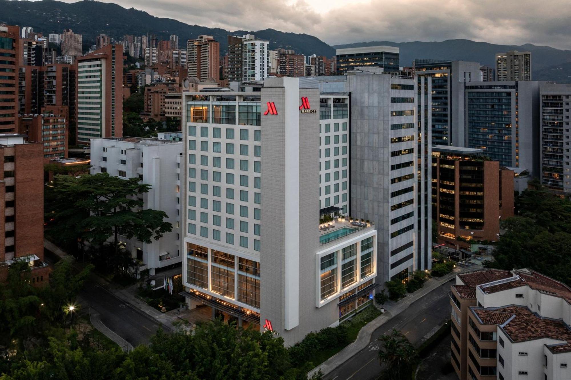 Medellin Marriott Hotel Exterior foto